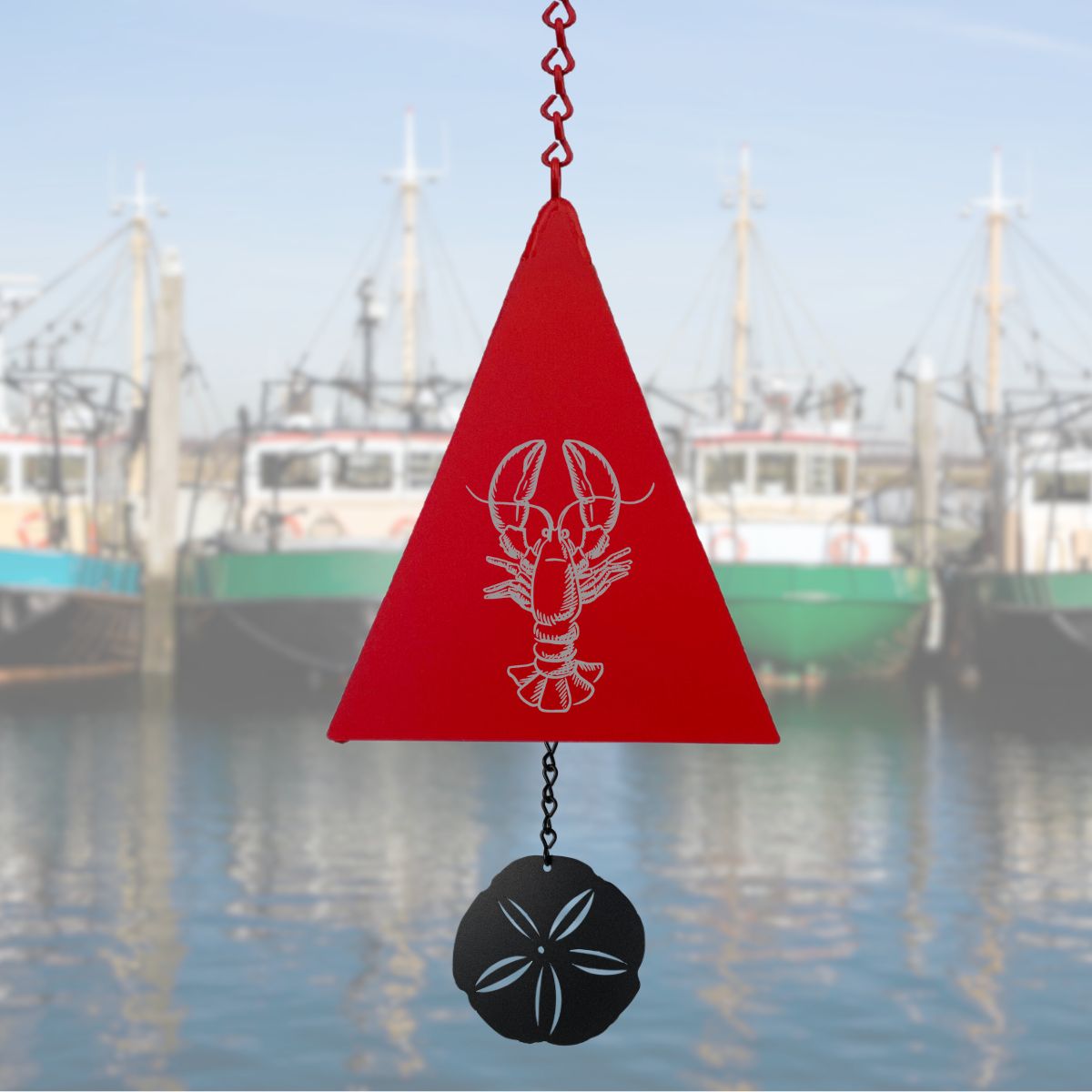 North Country Little Red Buoy Bell - Lobster
