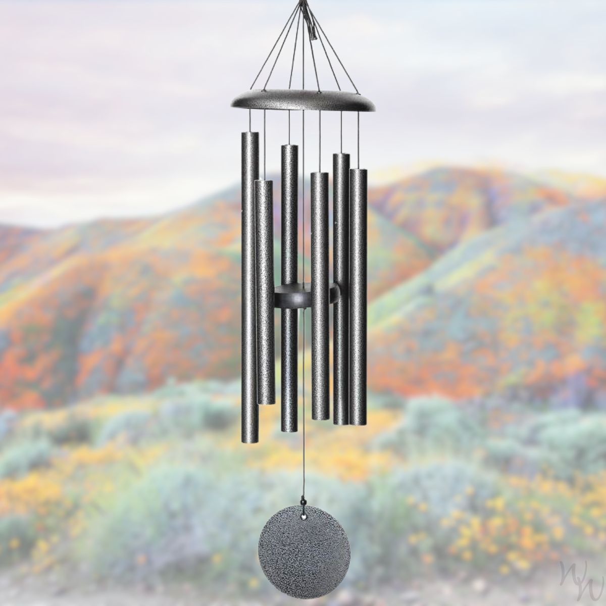 Corinthian Bells 30 Inch Silver Vein Wind Chime - Scale Of A